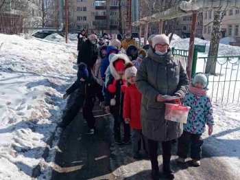 Учебная тренировка в детском саду! 